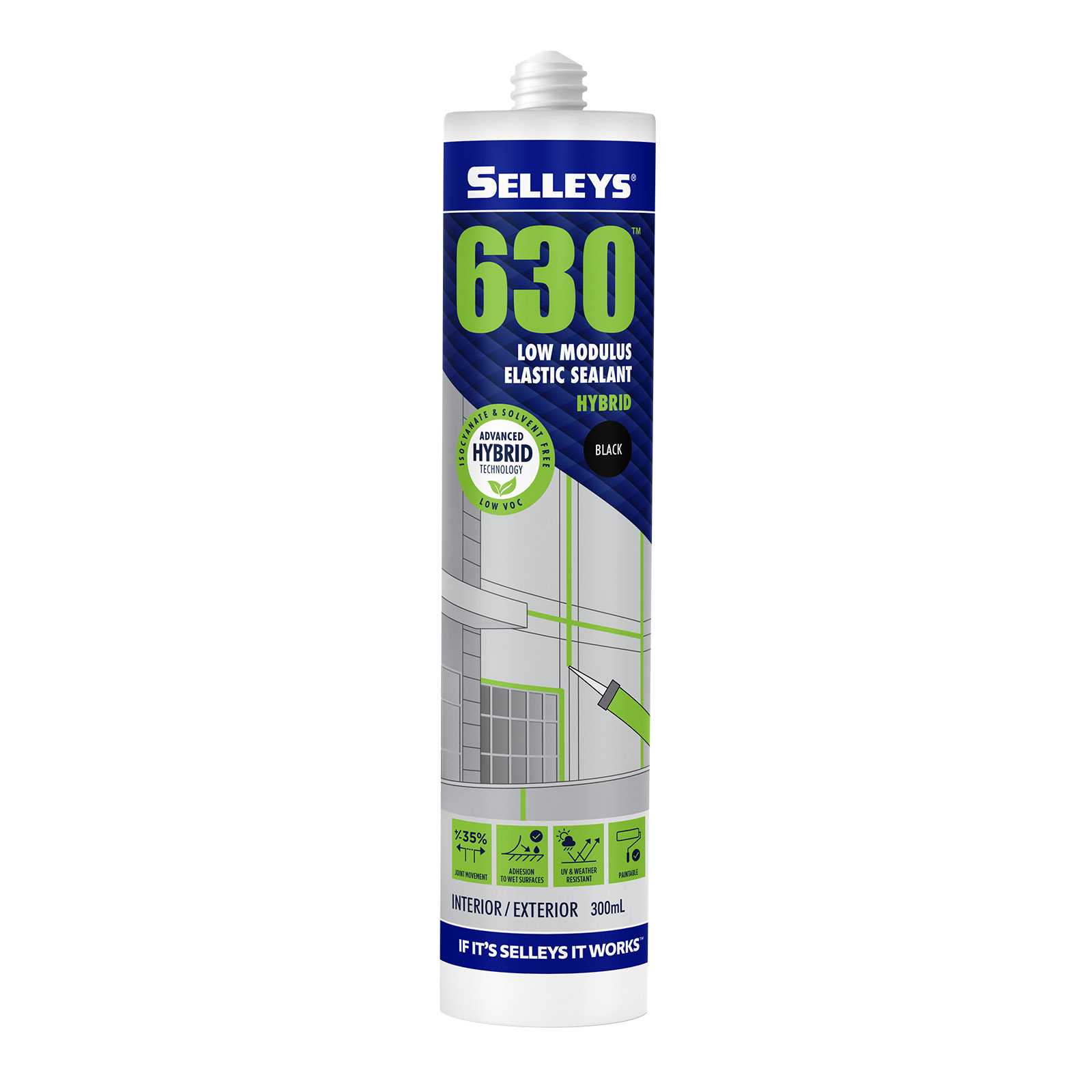 Selleys 630 Low Modulus Multipurpose Elastic Joint Sealant